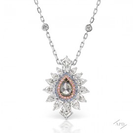 Argyle Gray Diamond Necklace